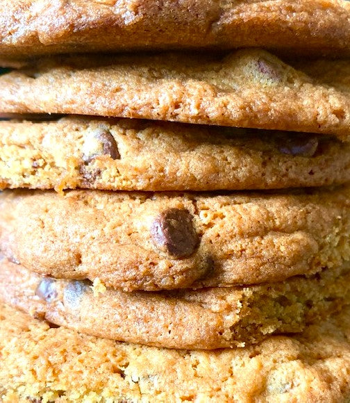 6 Large - Moo Moo's - Chocolate Chip Cookies